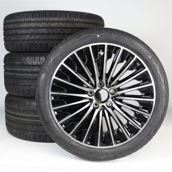 Set di ruote estive in lega da 19 pollici con pneumatici Continental per CLE 236, Mercedes-AMG originale