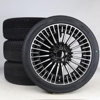 Set di ruote invernali in lega da 20 pollici con pneumatici Goodyear per EQA H243, Mercedes-AMG originale