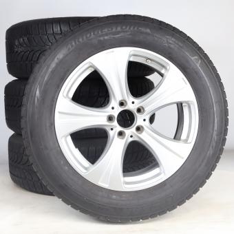 Set di ruote invernali in lega da 18 pollici con pneumatici Bridgestone per GLC-SUV X253, GLC-Coupe 253, Mercedes-Benz originale