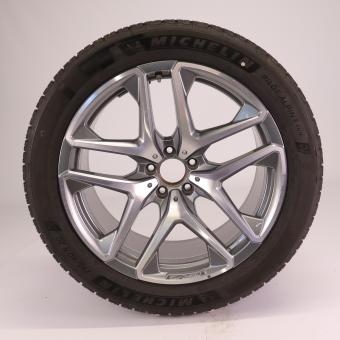Ruota completa Alu MICHELIN/Pilot5ERG AMG a 5 doppie razze 