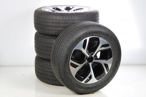 Set di ruote estive in lega da 18 pollici con pneumatici Goodyear per GLC-SUV X254, GLC -Coupe 254, Mercedes-Benz originale