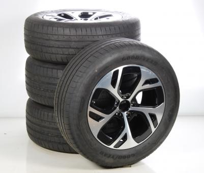 Set di ruote estive in lega da 18 pollici con pneumatici Goodyear per GLC-SUV X254, GLC -Coupe 254, Mercedes-Benz originale