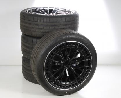 Set di ruote estive in lega da 21 pollici con pneumatici Continental per GLC -Coupe 254, GLC-SUV X254, Mercedes-AMG originale