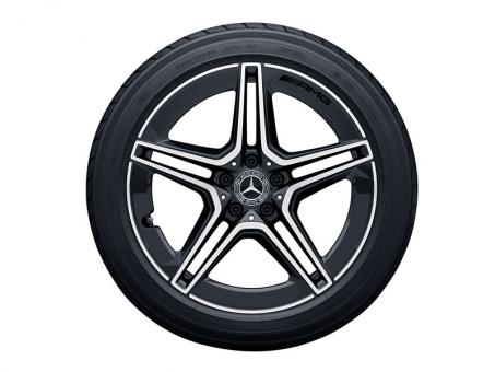 Cerchio in alluminio AMG a 5 doppie razze 