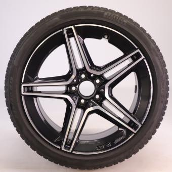 Ruota completa alluminio PIR/SottozeroWinter AMG cerchio a 5 