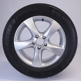 Ruota completa in alluminio MICHELIN/PilotDati 5 a 5 razze 
