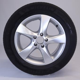Ruota completa in alluminio MICHELIN/PilotDati 5 a 5 razze 