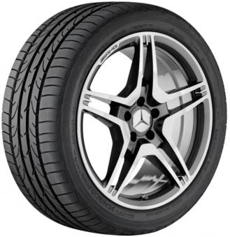 Cerchio in alluminio cerchio fucinato AMG a doppie razze 