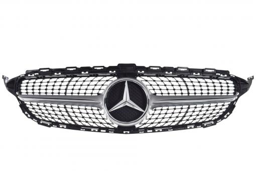 Mascherina del radiatore argento iridium opaco 