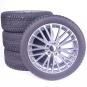 Ruote complete set 18 pollici alluminio Bridgestone Classe C  - Immagine 1