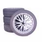 Ruote complete set 18 pollici alluminio Bridgestone Classe C  - Immagine 1