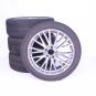 Ruote complete set 18 pollici alluminio Bridgestone Classe C  - Immagine 1