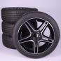 Ruote complete set AMG da 18 pollici in alluminio Bridgeston  - Immagine 1