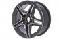 Cerchio in alluminio AMG a 5 doppie razze  - Immagine 1