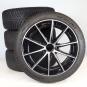 Set di ruote invernali in lega da 18 pollici con pneumatici Michelin per Classe A 177, Mercedes-AMG originale  - Immagine 1