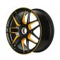 Cerchio in alluminio cerchio fucinato AMG a razze incrociate  - Immagine 1