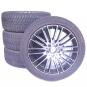 Ruote complete set da 18 pollici in alluminio GOODYEAR class  - Immagine 1
