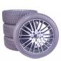 Ruote complete set 18 pollici alluminio PIRELLI Classe C 206  - Immagine 1