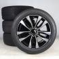 Set di ruote invernali in lega da 17 pollici con pneumatici Goodyear per Classe C 206, Mercedes-Benz originale  - Immagine 1