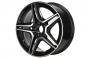 Cerchio in alluminio AMG a 5 doppie razze  - Immagine 1
