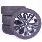 Ruote complete set 19 pollici alluminio CONTINENTAL Classe E  - Immagine 1