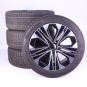 Ruote complete set 19 pollici alluminio CONTINENTAL Classe E  - Immagine 1