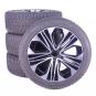 Ruote complete set 19 pollici alluminio CONTINENTAL Classe E  - Immagine 1