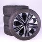 Ruote complete set 19 pollici alluminio CONTINENTAL Classe E  - Immagine 1
