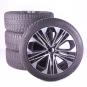 Ruote complete set 19 pollici alluminio CONTINENTAL Classe E  - Immagine 1