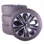 Ruote complete set 19 pollici alluminio CONTINENTAL Classe E  - Immagine 1