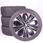 Ruote complete set 19 pollici alluminio CONTINENTAL Classe E  - Immagine 1