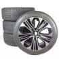 Set di ruote invernali in lega da 19 pollici con pneumatici Continental per Classe E 214, Mercedes-Benz originale  - Immagine 1