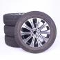 Ruote complete set 18 pollici alluminio CONTINENTAL Classe EQA H243  - Immagine 1