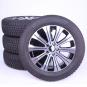 Ruote complete set 18 pollici alluminio CONTINENTAL Classe EQA H243  - Immagine 1