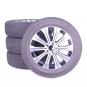 Ruote complete set 18 pollici alluminio CONTINENTAL Classe EQA H243  - Immagine 1