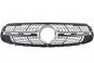 Mascherina del radiatore argento iridium opaco SRV  - Immagine 1