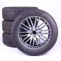 Ruote complete Set 19 pollici alluminio CONTINENTAL GLC Clas  - Immagine 1