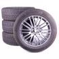 Ruote complete Set 19 pollici alluminio CONTINENTAL GLC Clas  - Immagine 1