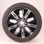 Ruota completa Alu Bridge/Blizzak LM001 cerchio a 5 razze  - Immagine 2
