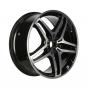 Cerchio in alluminio AMG a 5 doppie razze  - Immagine 2