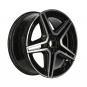 Cerchio in alluminio AMG a 5 doppie razze  - Immagine 2