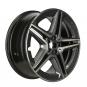 Cerchio in alluminio AMG a 5 doppie razze  - Immagine 2