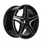 Cerchio in alluminio AMG a 5 doppie razze  - Immagine 2