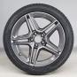 Set di ruote invernali in lega da 18 pollici con pneumatici Pirelli per CLA 118, Classe A 177 e altri, Mercedes-AMG originale  - Immagine 2