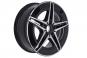 Cerchio in alluminio AMG a 5 doppie razze  - Immagine 2