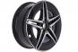 Cerchio in alluminio AMG a 5 doppie razze  - Immagine 2