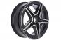 Cerchio in alluminio AMG a 5 doppie razze  - Immagine 2