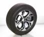 Ruote complete Set 18 pollici alluminio CONTINENTAL Classe E  - Immagine 2