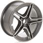 Cerchio in alluminio AMG a 5 doppie razze  - Immagine 2