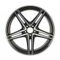 Cerchio in alluminio AMG a 5 doppie razze  - Immagine 3